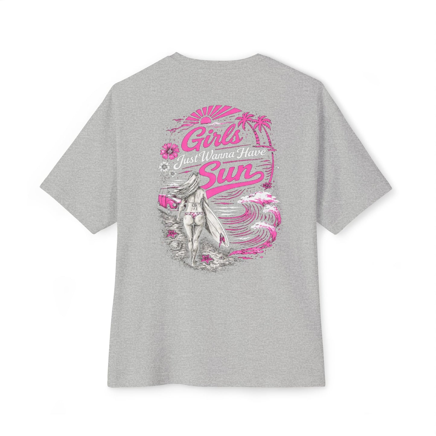 SnS Girls Jus Wana Have Sun - Oversized Tee