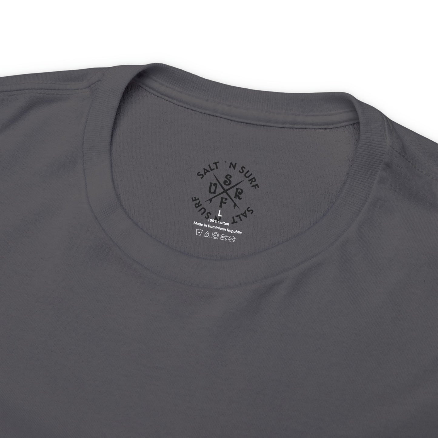SaltnSurf GLITCH Tee Charcoal