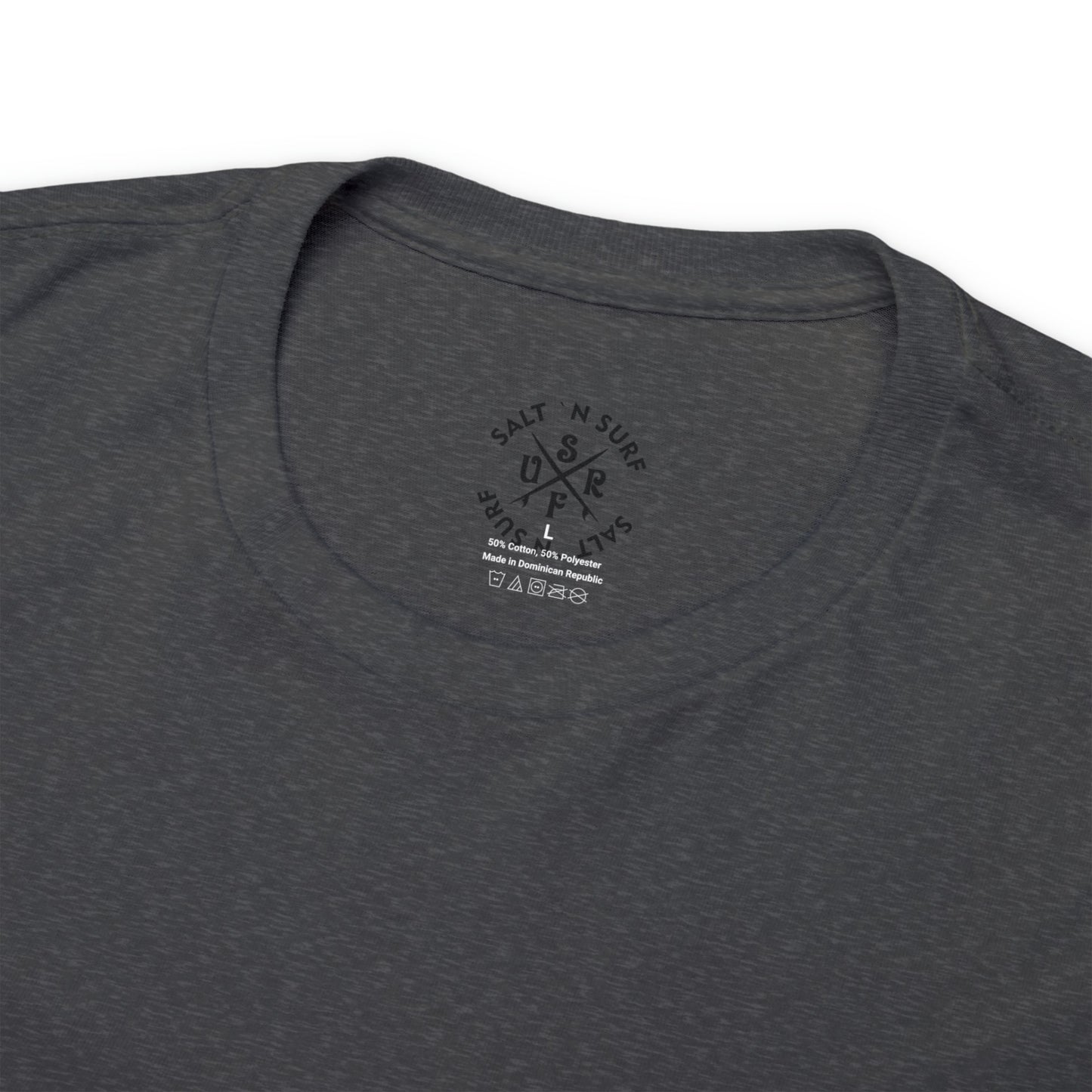 SaltnSurf GLITCH Tee Dark Heather