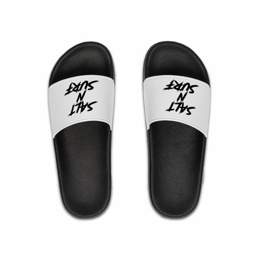 Men's Slide Sandals - Stylish 'Salt N Surf' Pool & Beach Wear