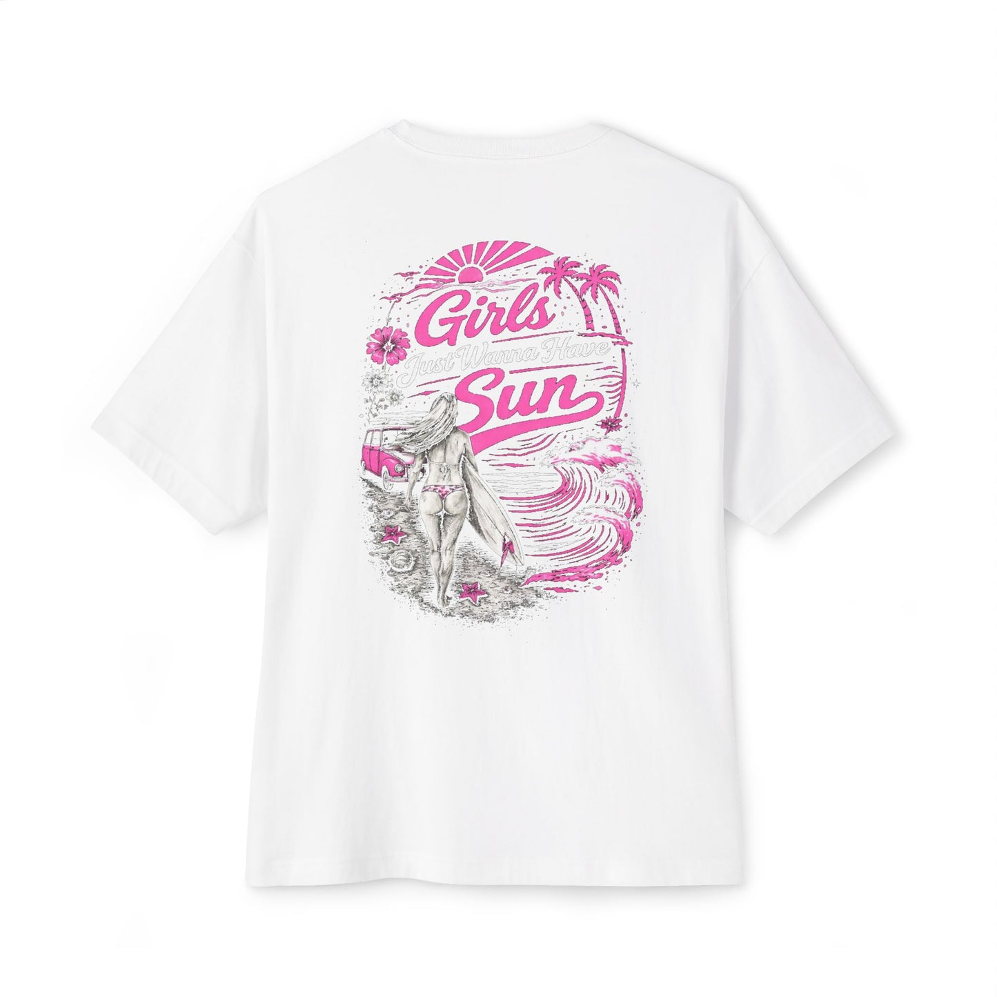 SnS Girls Jus Wana Have Sun - Oversized Tee