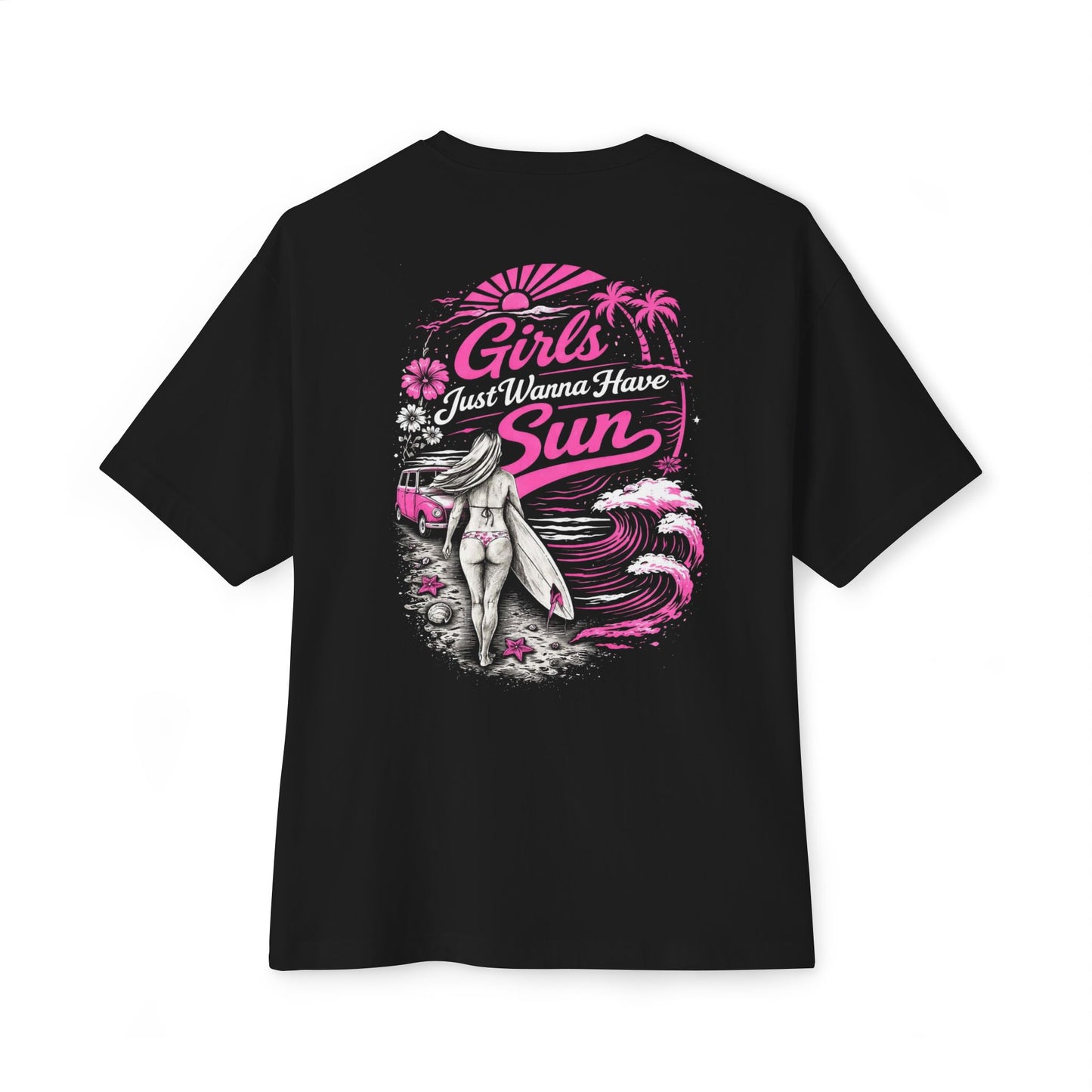 SnS Girls Jus Wana Have Sun - Oversized Tee