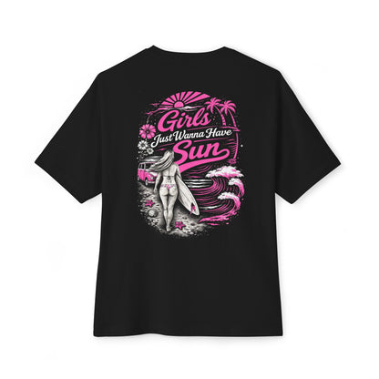 SnS Girls Jus Wana Have Sun - Oversized Tee