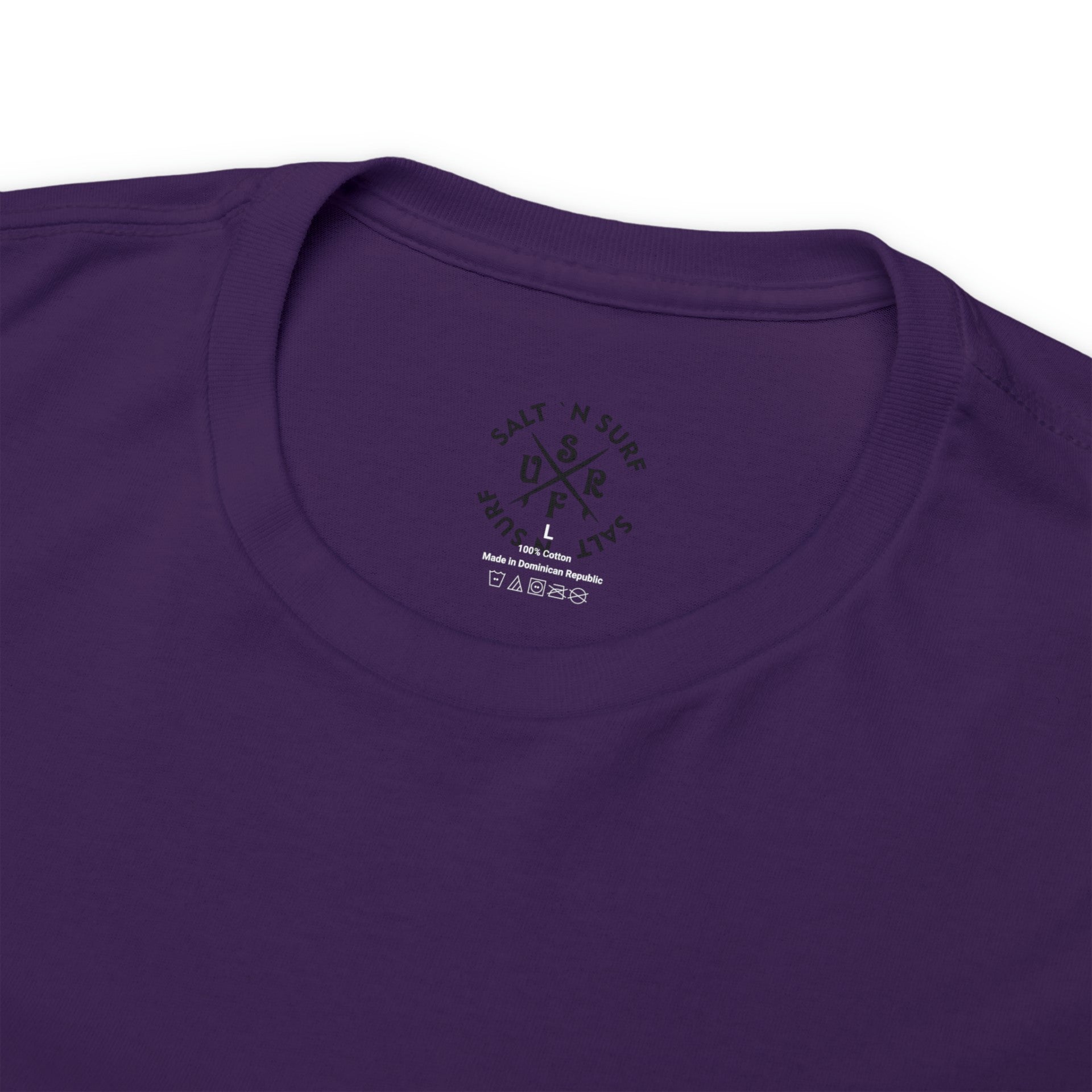 SaltnSurf GLITCH Tee Purple